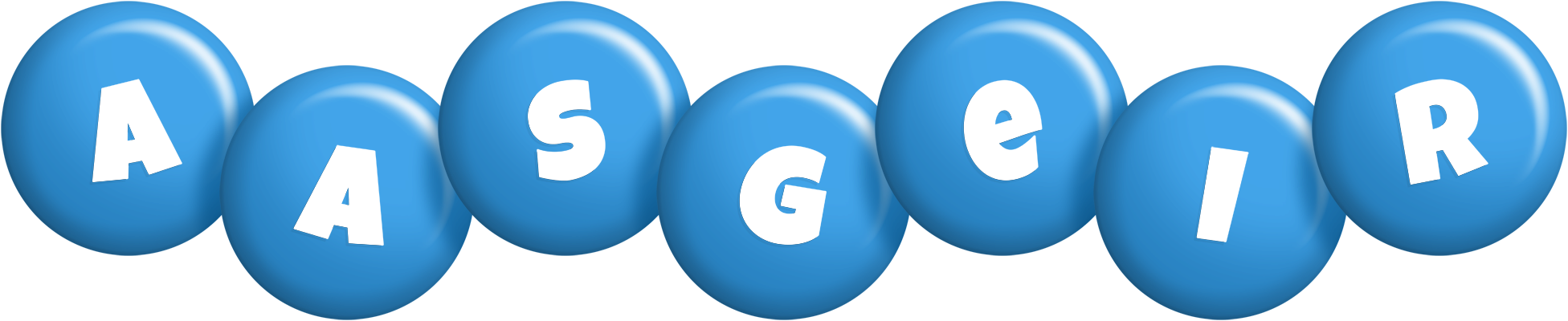 Aasgeir candy-blue logo