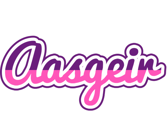 Aasgeir cheerful logo
