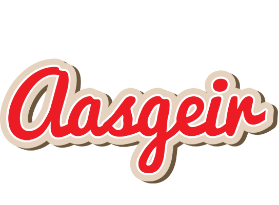 Aasgeir chocolate logo