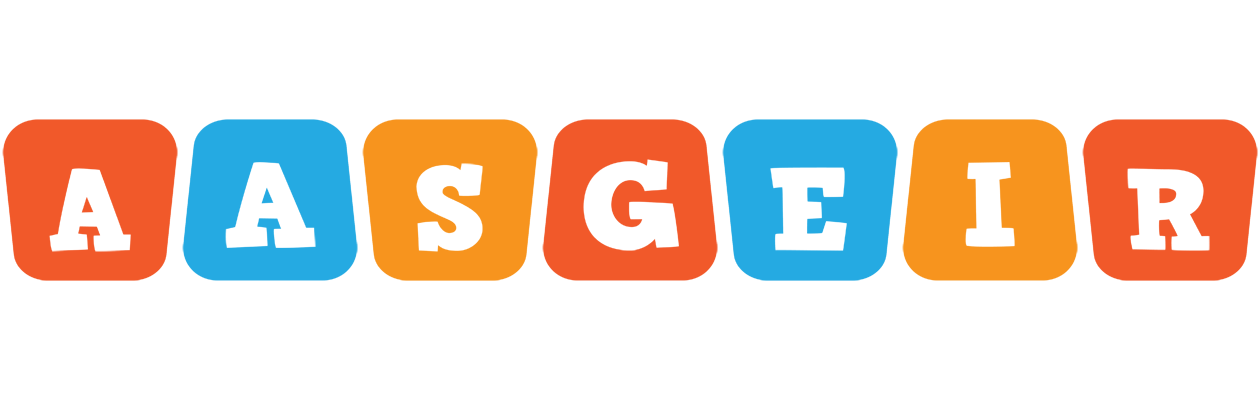Aasgeir comics logo