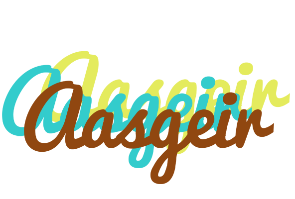 Aasgeir cupcake logo