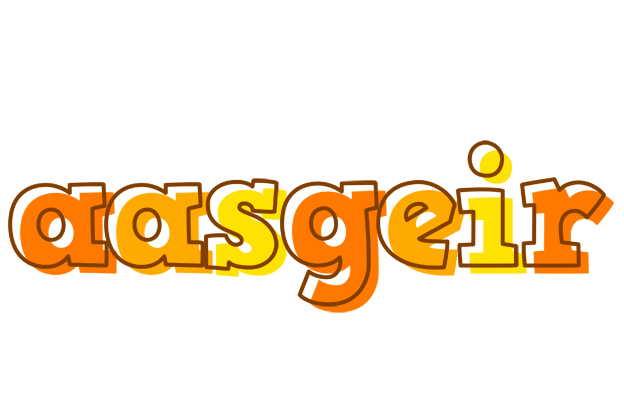 Aasgeir desert logo