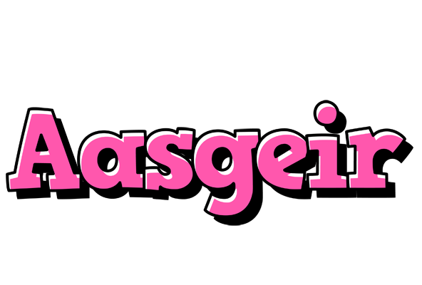Aasgeir girlish logo