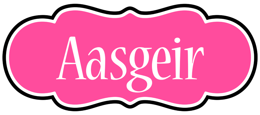 Aasgeir invitation logo