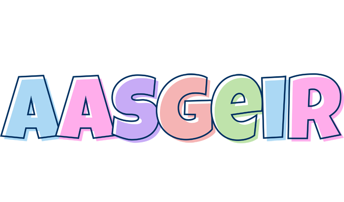 Aasgeir pastel logo
