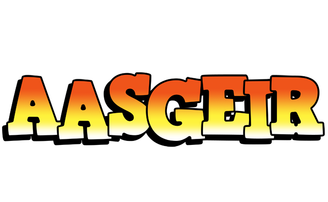 Aasgeir sunset logo