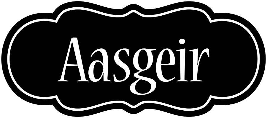 Aasgeir welcome logo