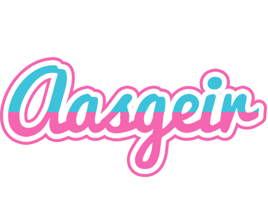 Aasgeir woman logo