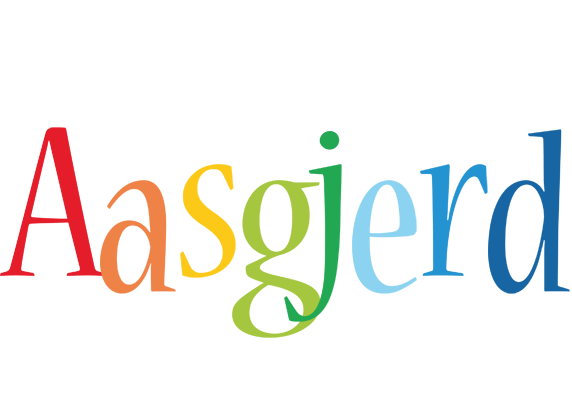 Aasgjerd birthday logo
