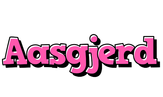 Aasgjerd girlish logo