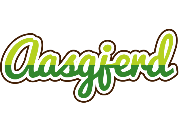 Aasgjerd golfing logo