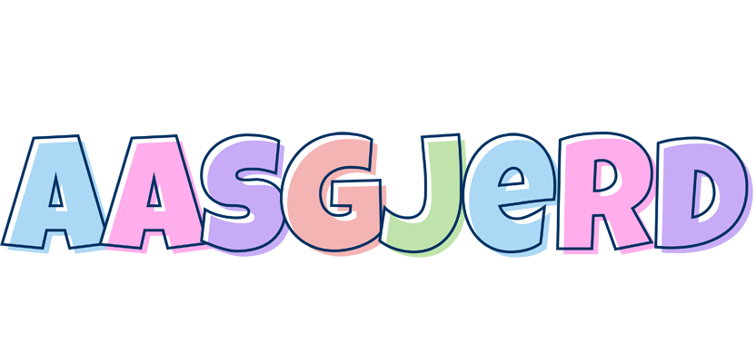 Aasgjerd pastel logo