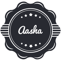Aasha badge logo