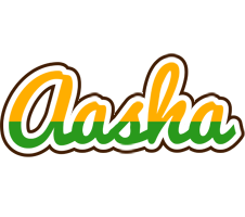 Aasha banana logo