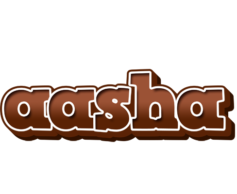Aasha brownie logo