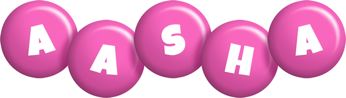 Aasha candy-pink logo