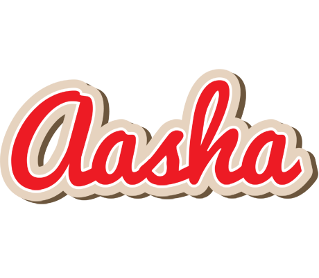 Aasha chocolate logo