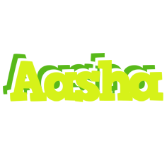 Aasha citrus logo