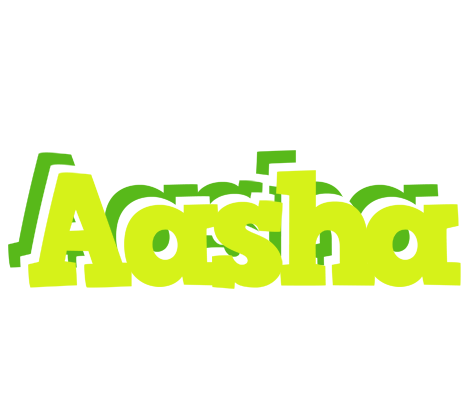Aasha citrus logo