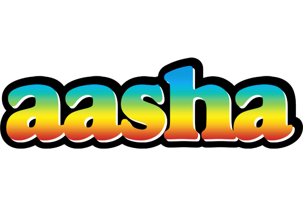 Aasha color logo
