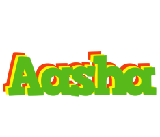 Aasha crocodile logo