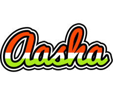 Aasha exotic logo