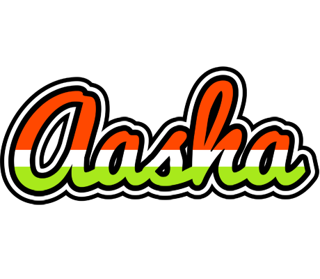Aasha exotic logo