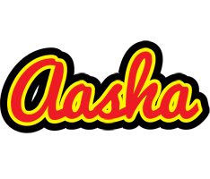 Aasha fireman logo