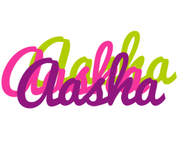 Aasha flowers logo