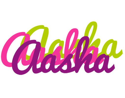 Aasha flowers logo
