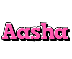 Aasha girlish logo