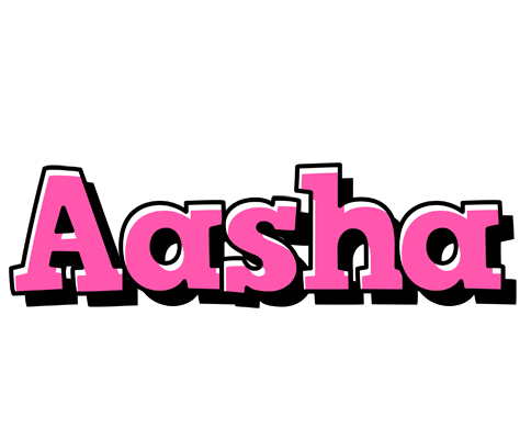 Aasha girlish logo