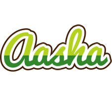 Aasha golfing logo