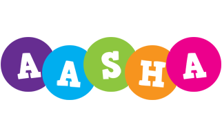 Aasha happy logo