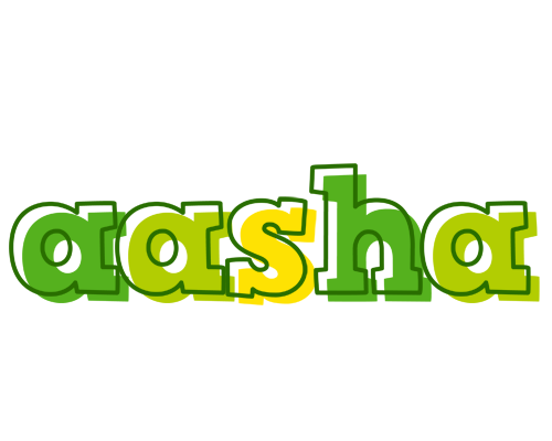 Aasha juice logo