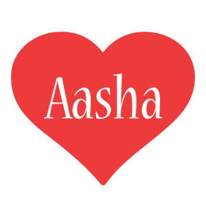 Aasha love logo