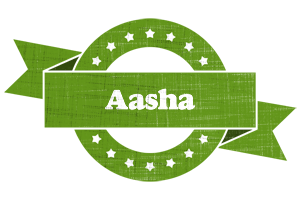 Aasha natural logo