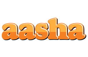 Aasha orange logo