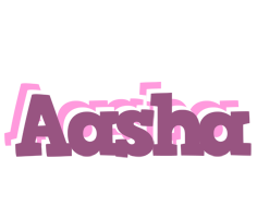Aasha relaxing logo