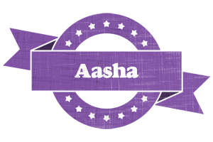 Aasha royal logo