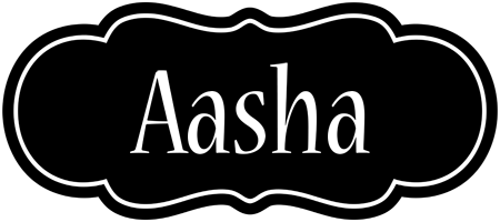 Aasha welcome logo