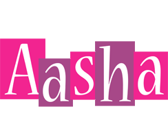Aasha whine logo