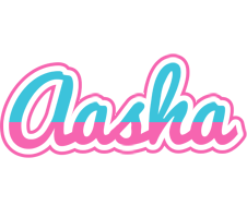 Aasha woman logo