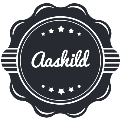 Aashild badge logo