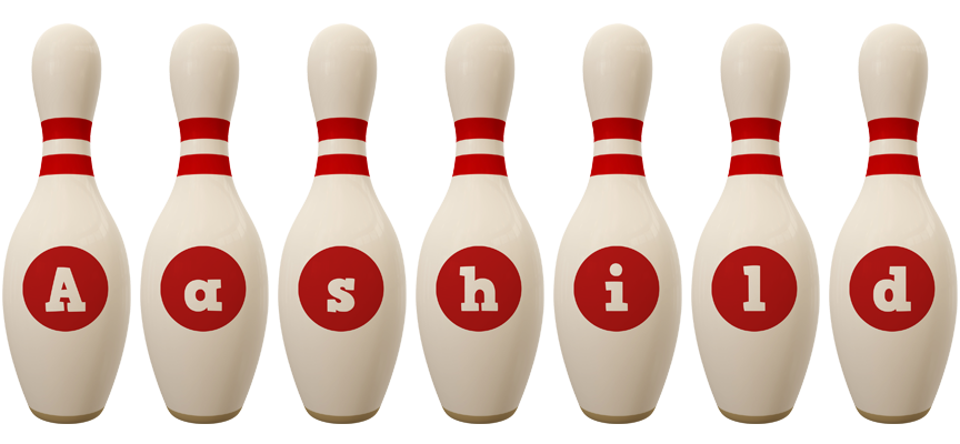 Aashild bowling-pin logo