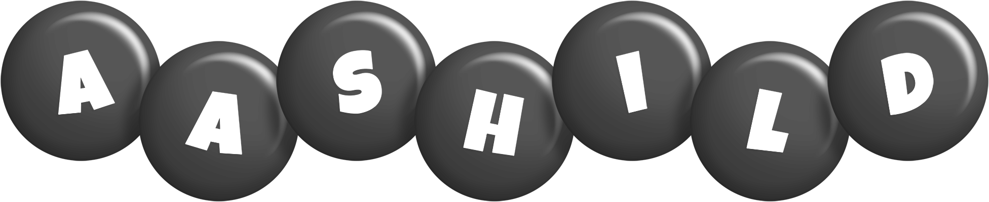 Aashild candy-black logo
