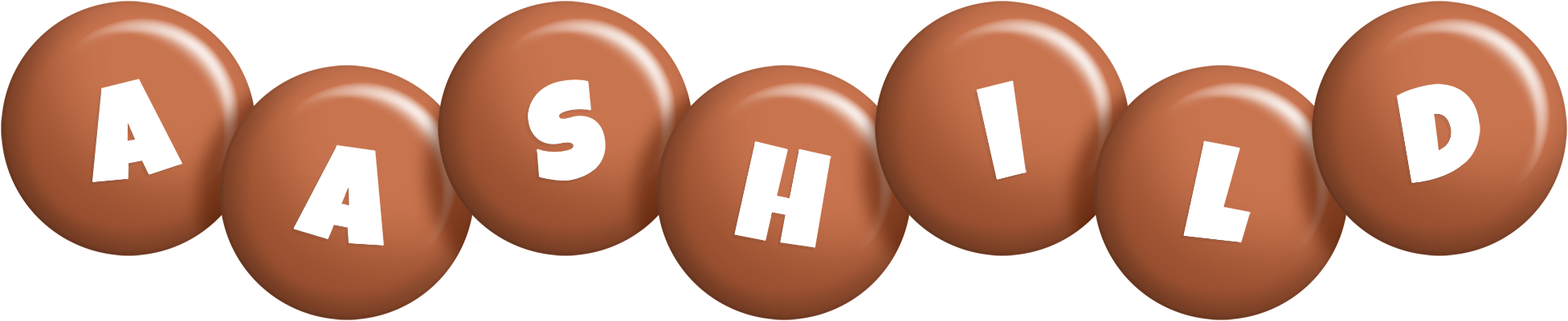 Aashild candy-brown logo