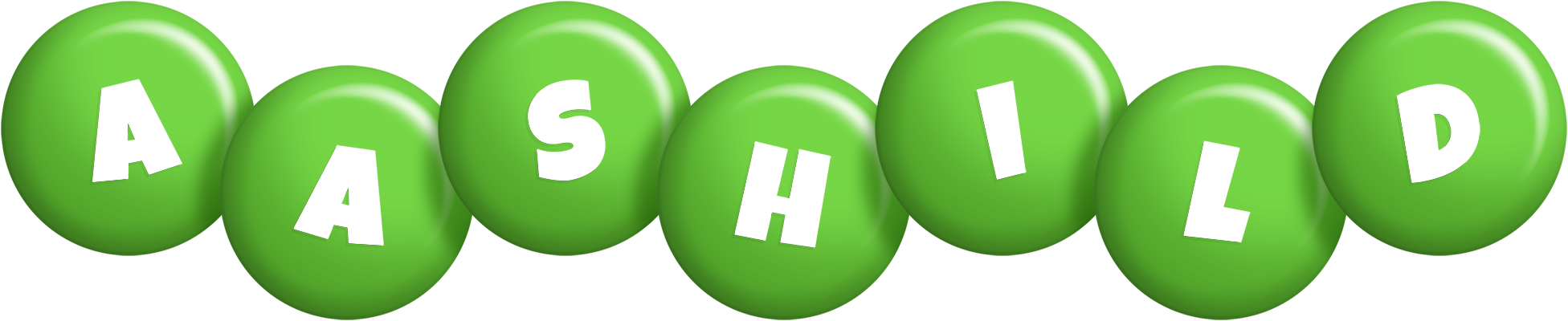 Aashild candy-green logo
