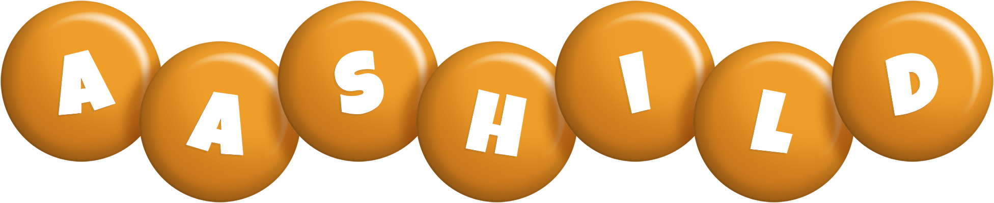 Aashild candy-orange logo