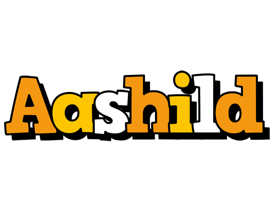 Aashild cartoon logo
